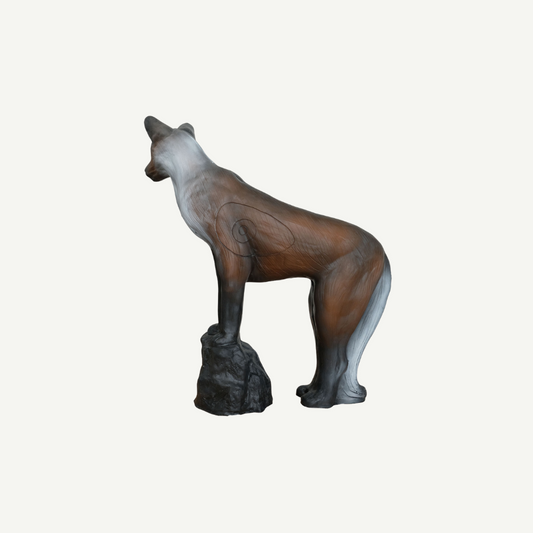 Leitold Wolf auf Stein