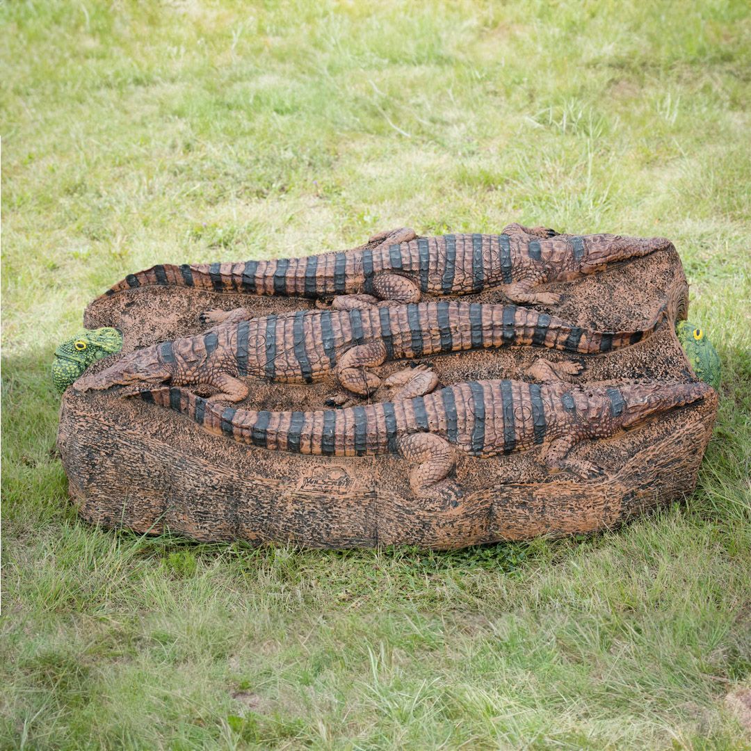 Wildcrete 3D Target - Crocodile and Friends
