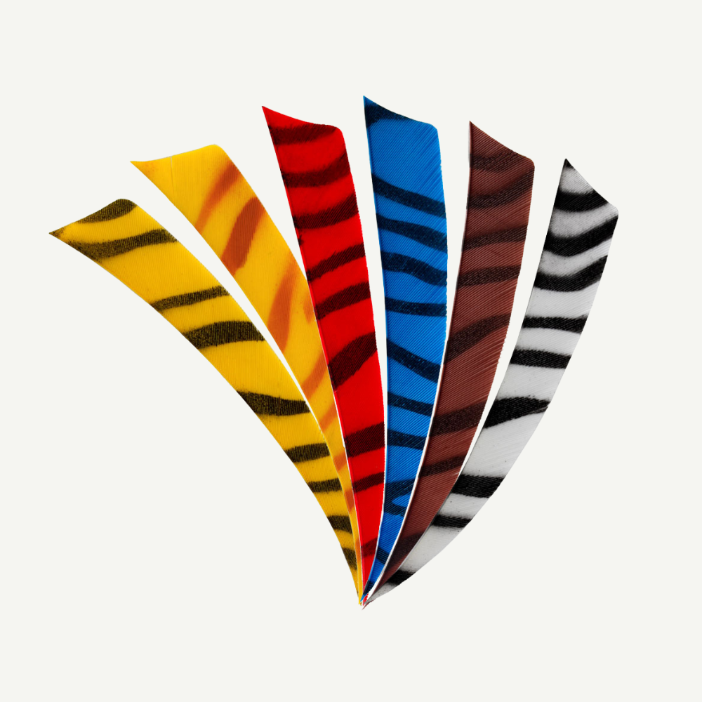 Feather RW Shield 5 inch zebra