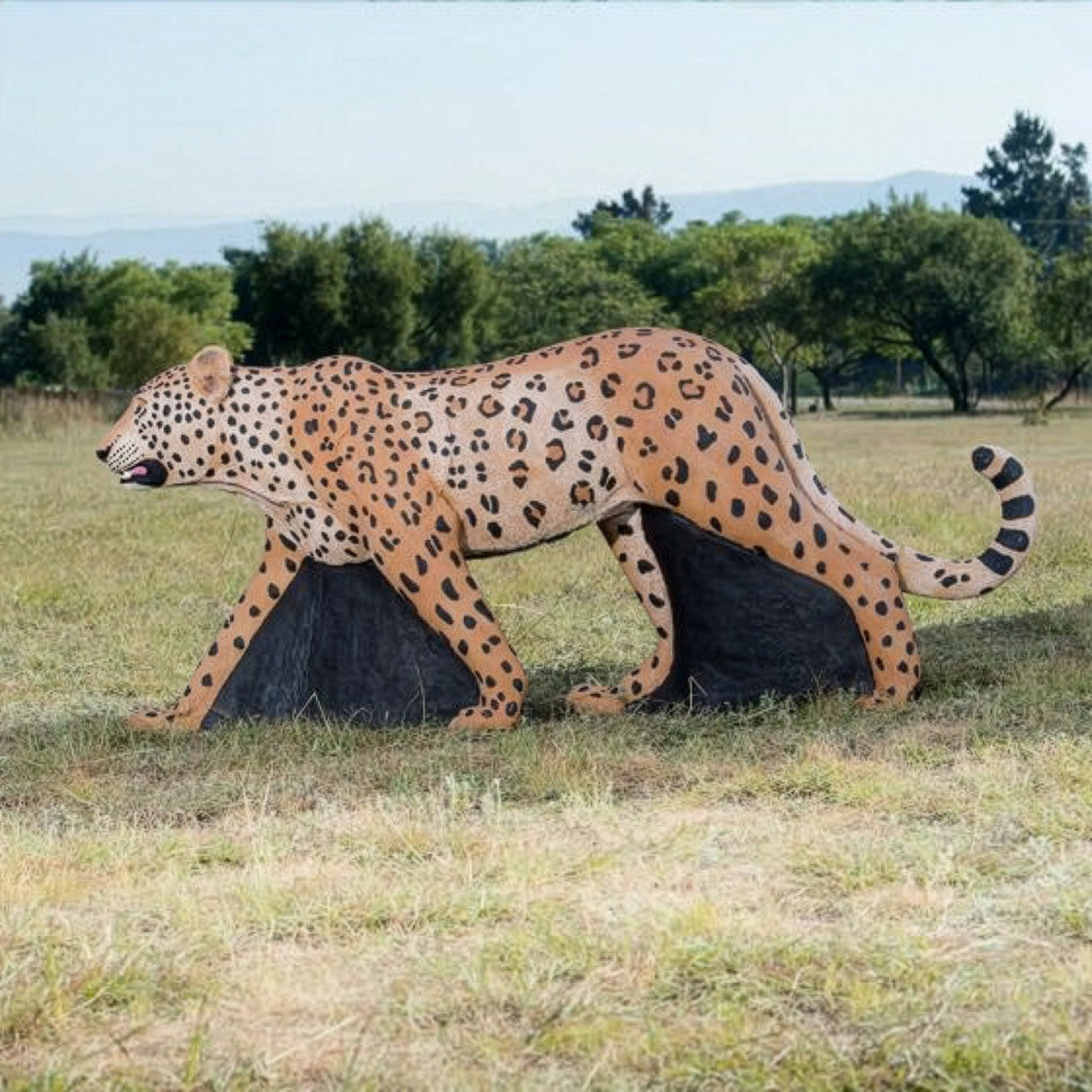 Wildcrete 3D Target - Leopard (Including Stand)