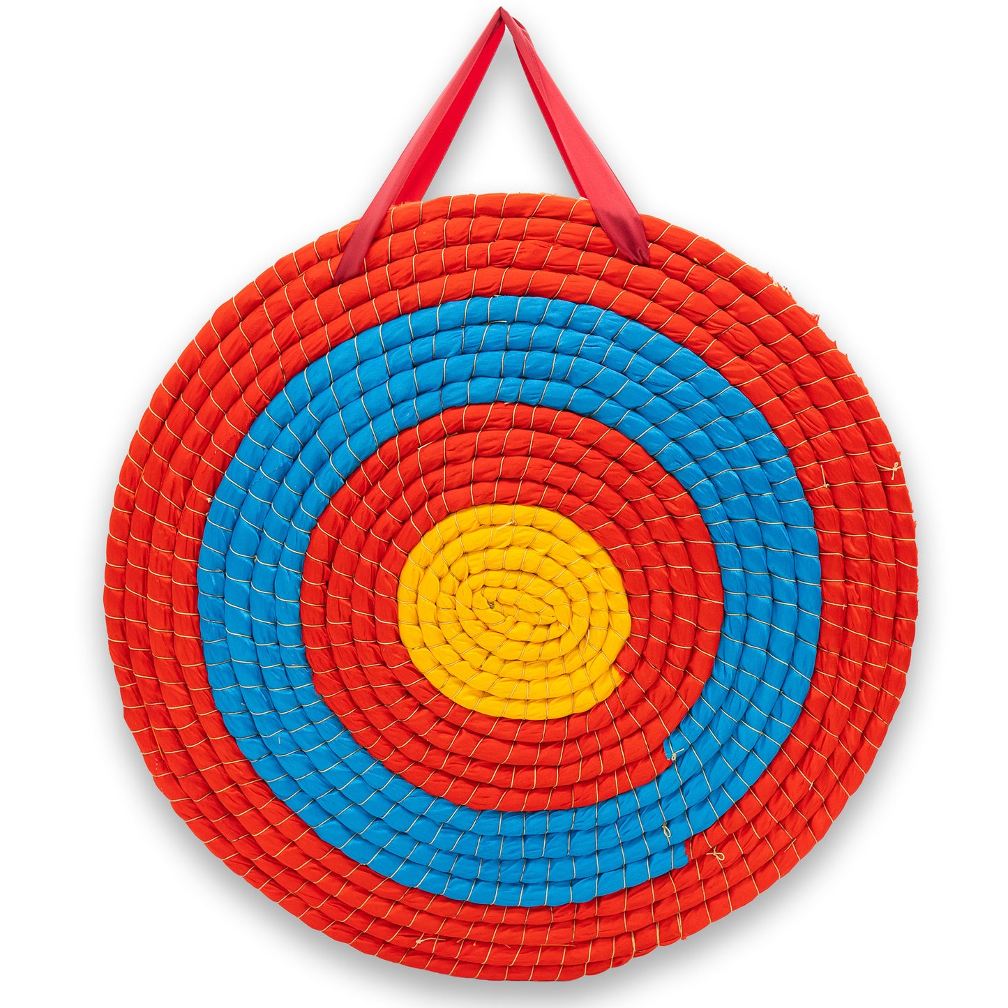 BOWRILLA Strohzielscheibe, 50x50x6 cm, 3-lagig