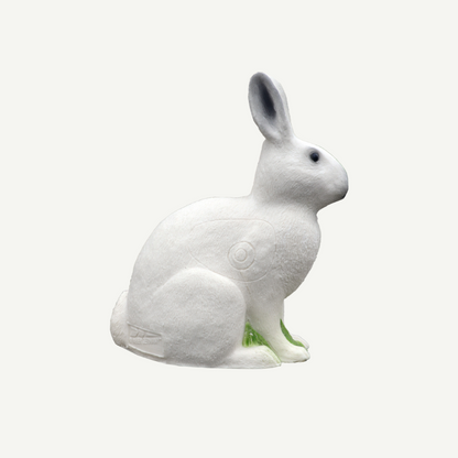 IBB 3D Tier Schneehase sitzend