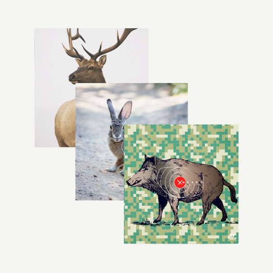 100083 Animal Target Face