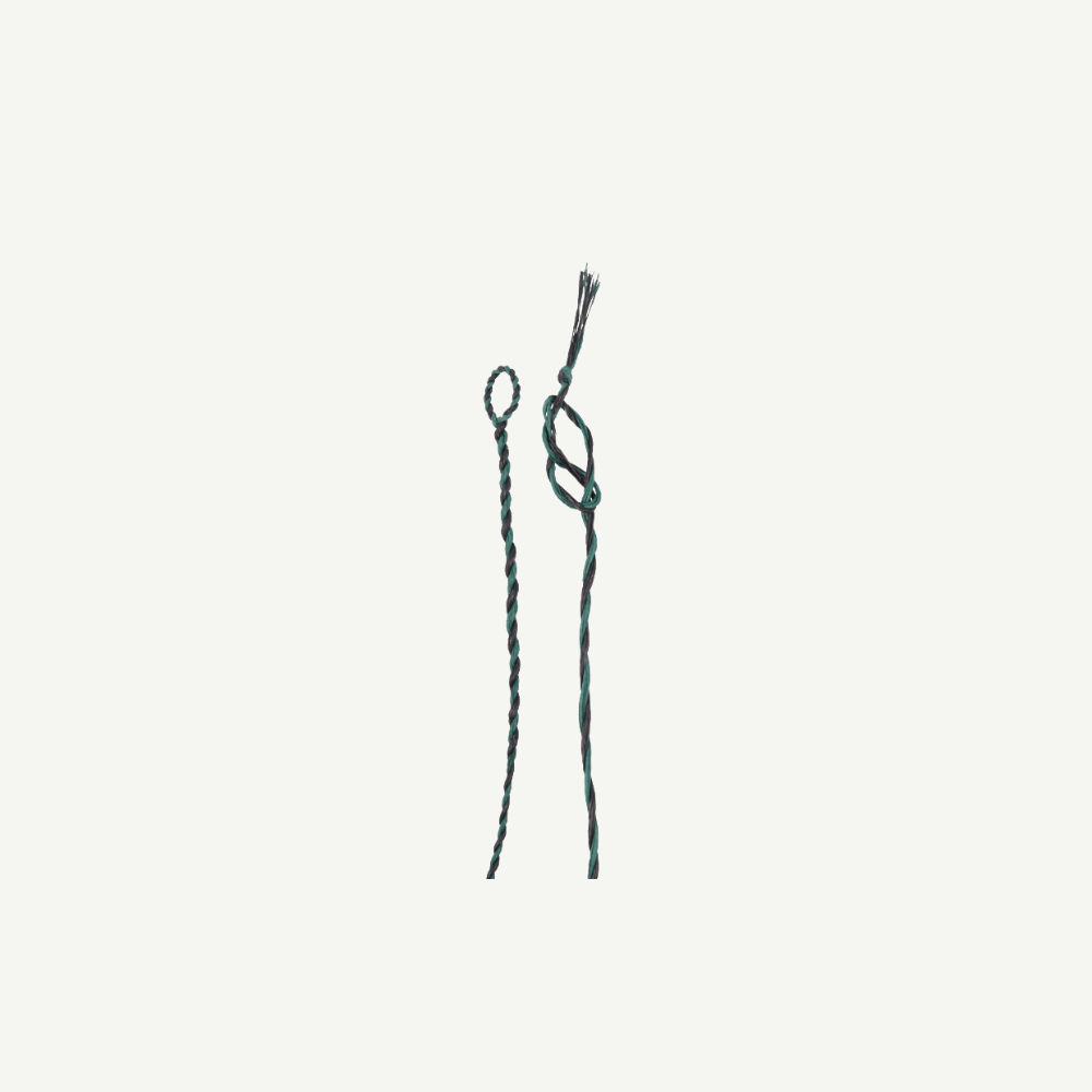 Custom String Bowyers Knot, Traditional Flight