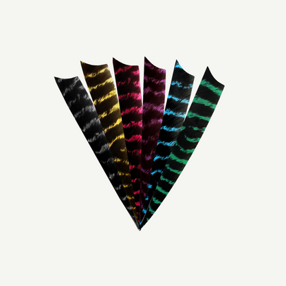 Feather RW Shield 4 inch natural barred
