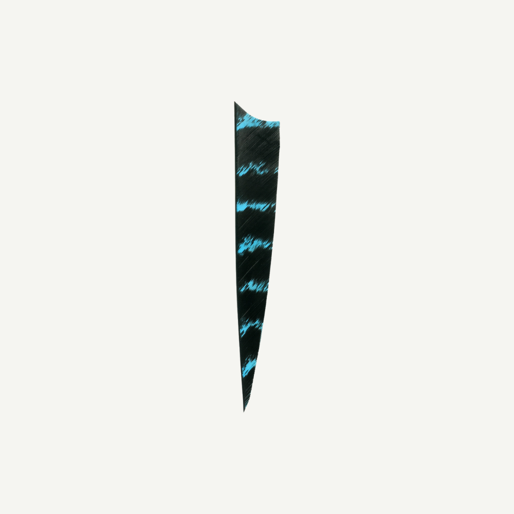 Feather RW Shield 4 inch natural barred