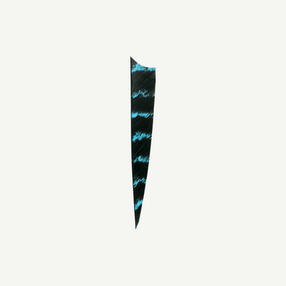 Feather RW Shield 4 inch natural barred
