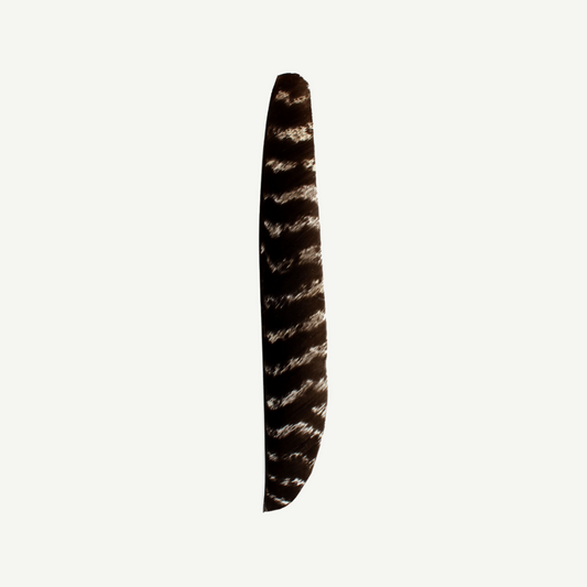 Feather RW Full Length natural barred green