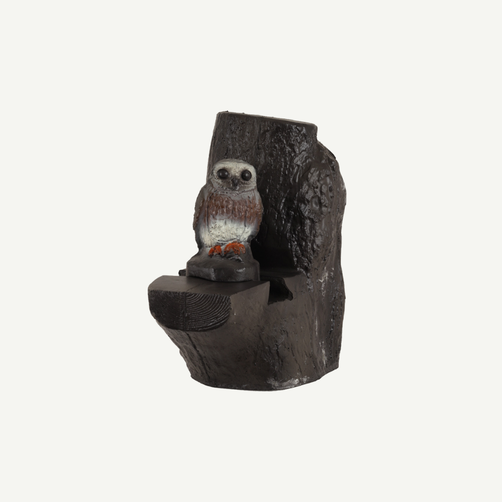 3D Target Franzbogen Little Owl & Backstop