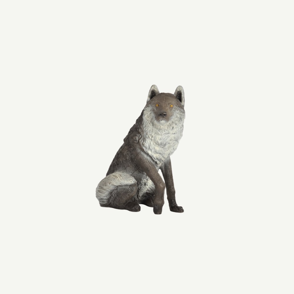3D Target Franzbogen Sitting Wolf