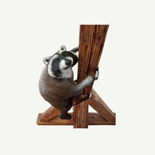 Leitold Climbing Raccoon with lashing straps