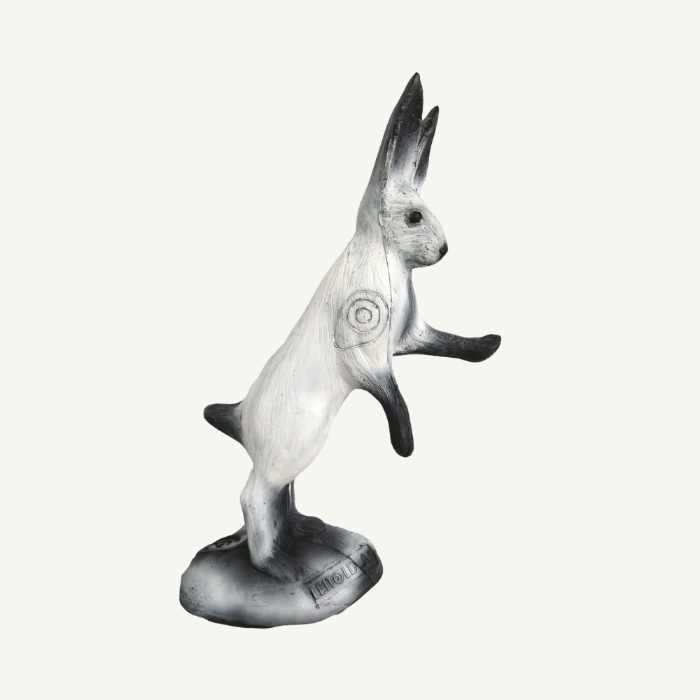 Leitold Alpine hare on hind legs