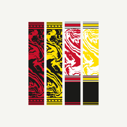 Bearpaw Arrow Wraps Zebra (pc)