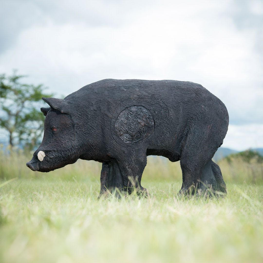 Wildcrete 3D Target - Feral Boar Black