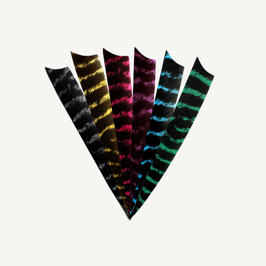Feather RW Shield 5 inch natural barred