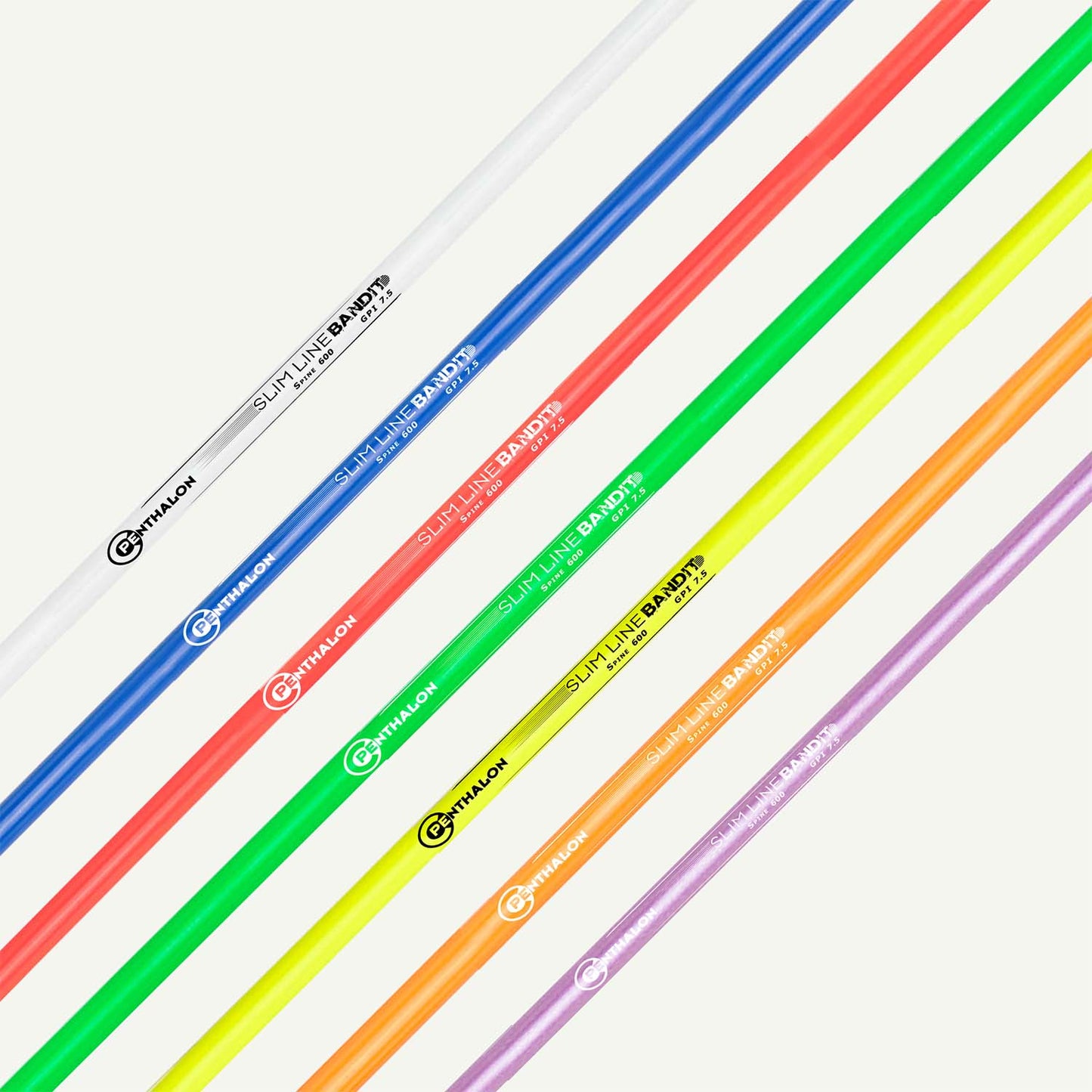 Penthalon Carbon Shafts Bandit Slim Line Neon