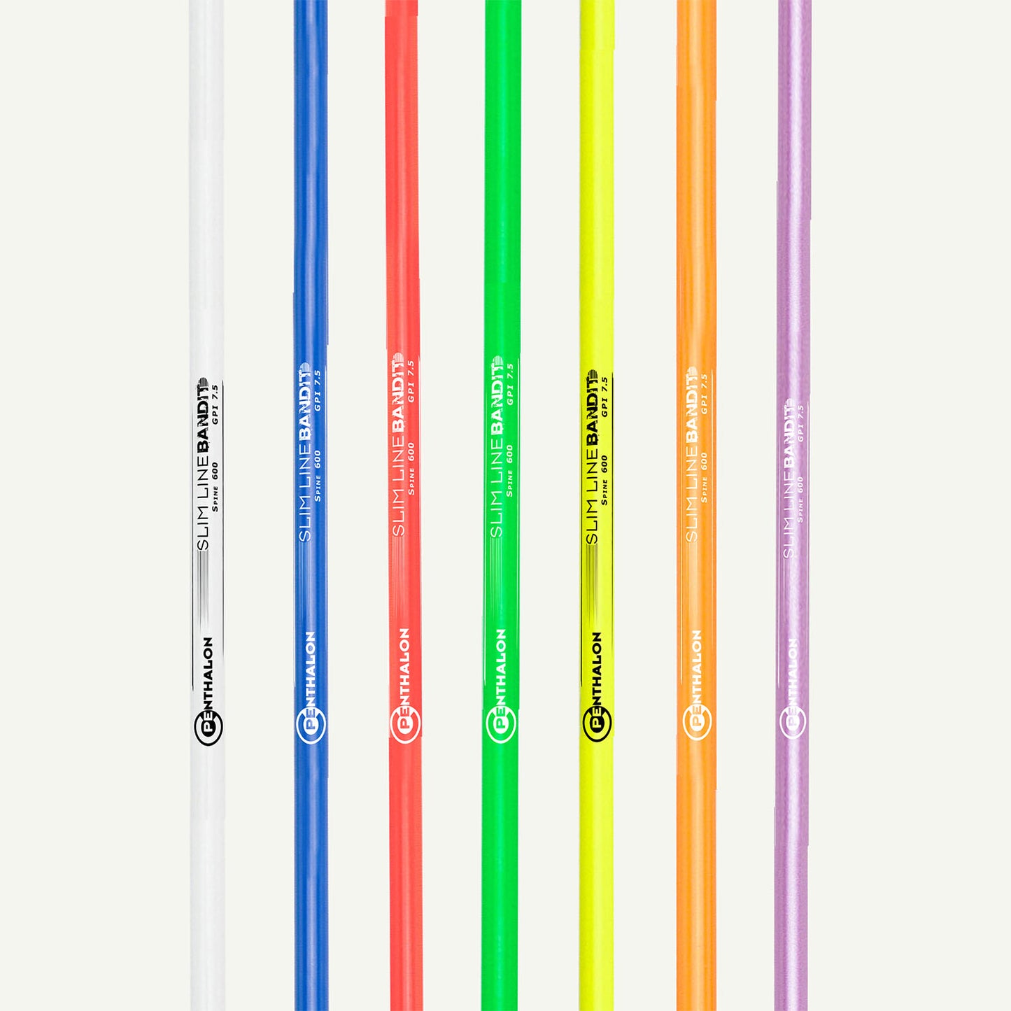 Penthalon Carbon Shafts Bandit Slim Line Neon