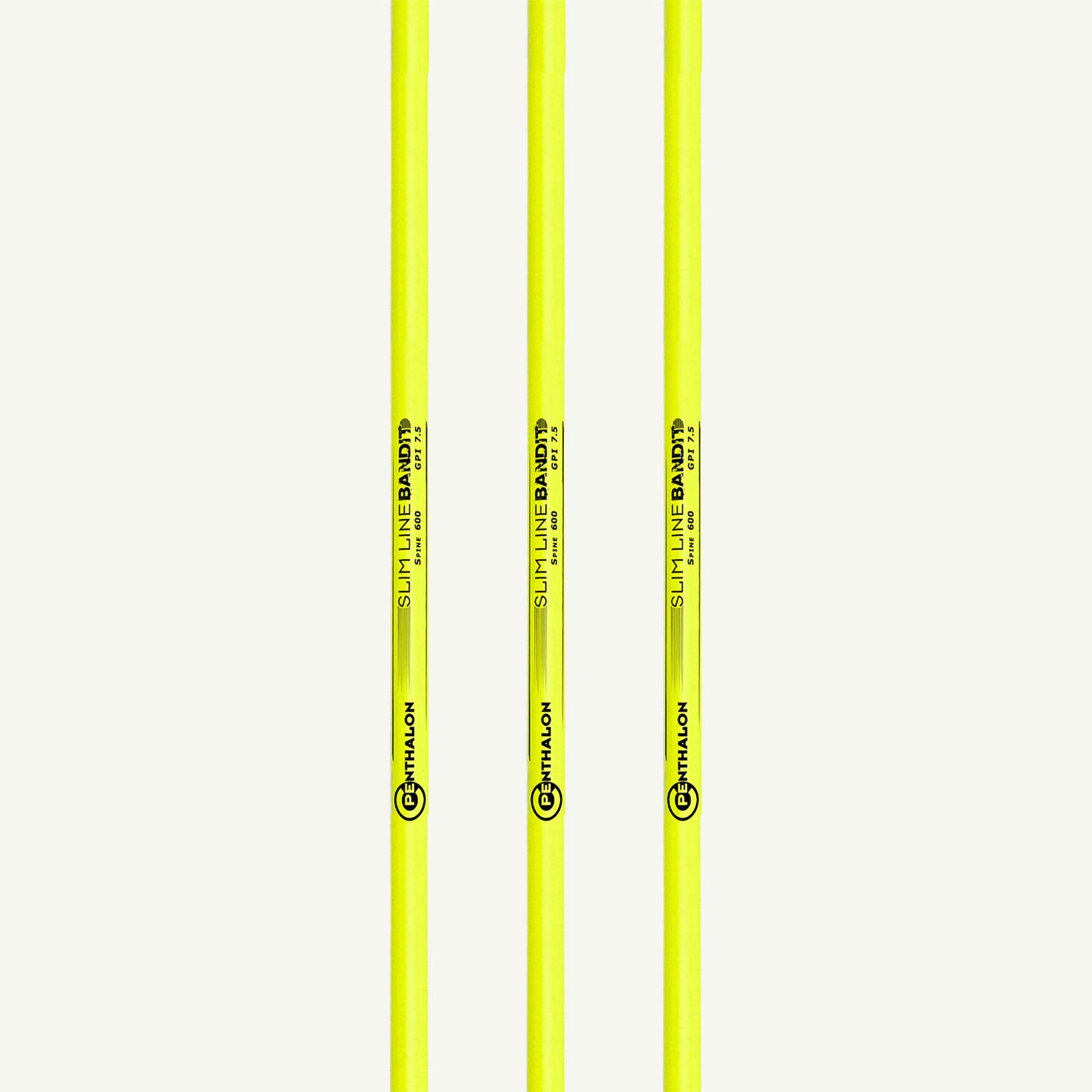 Penthalon Carbon Shafts Bandit Slim Line Neon