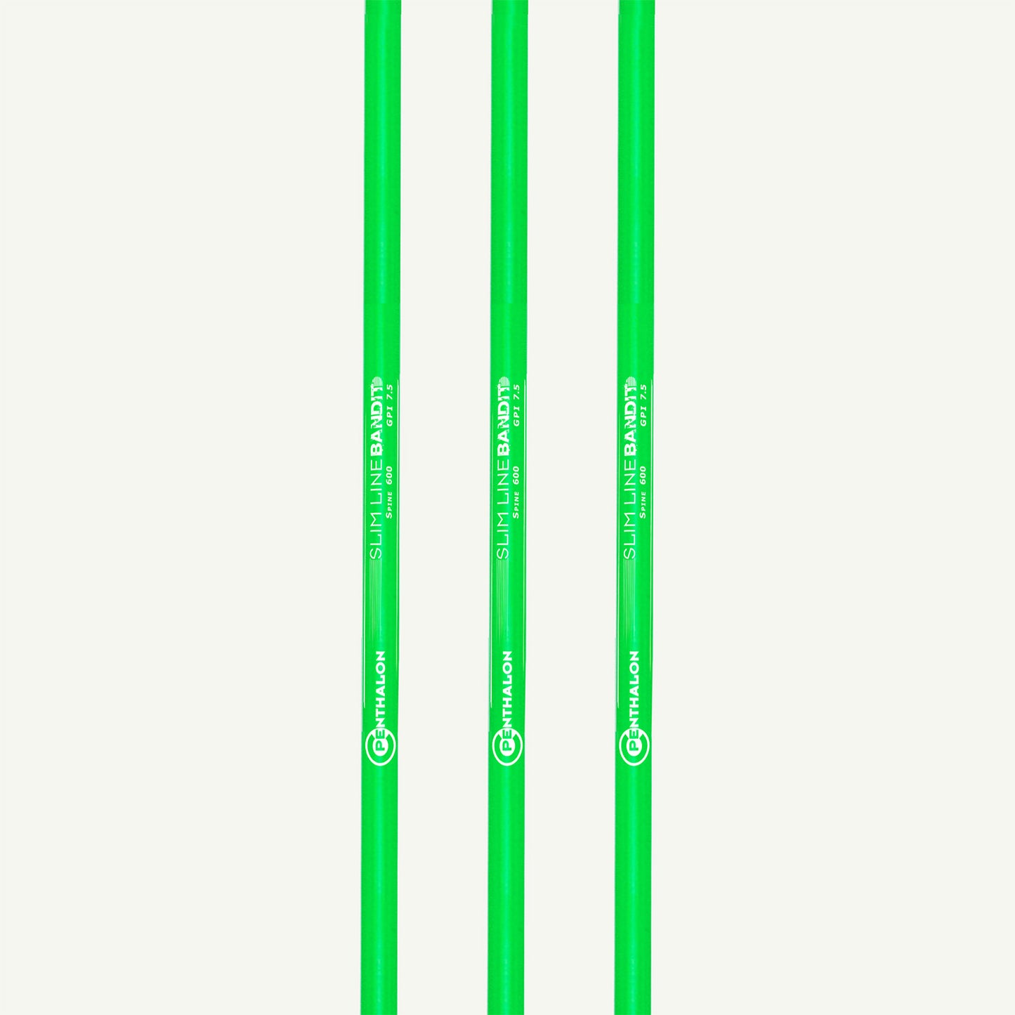 Penthalon Carbon Shafts Bandit Slim Line Neon