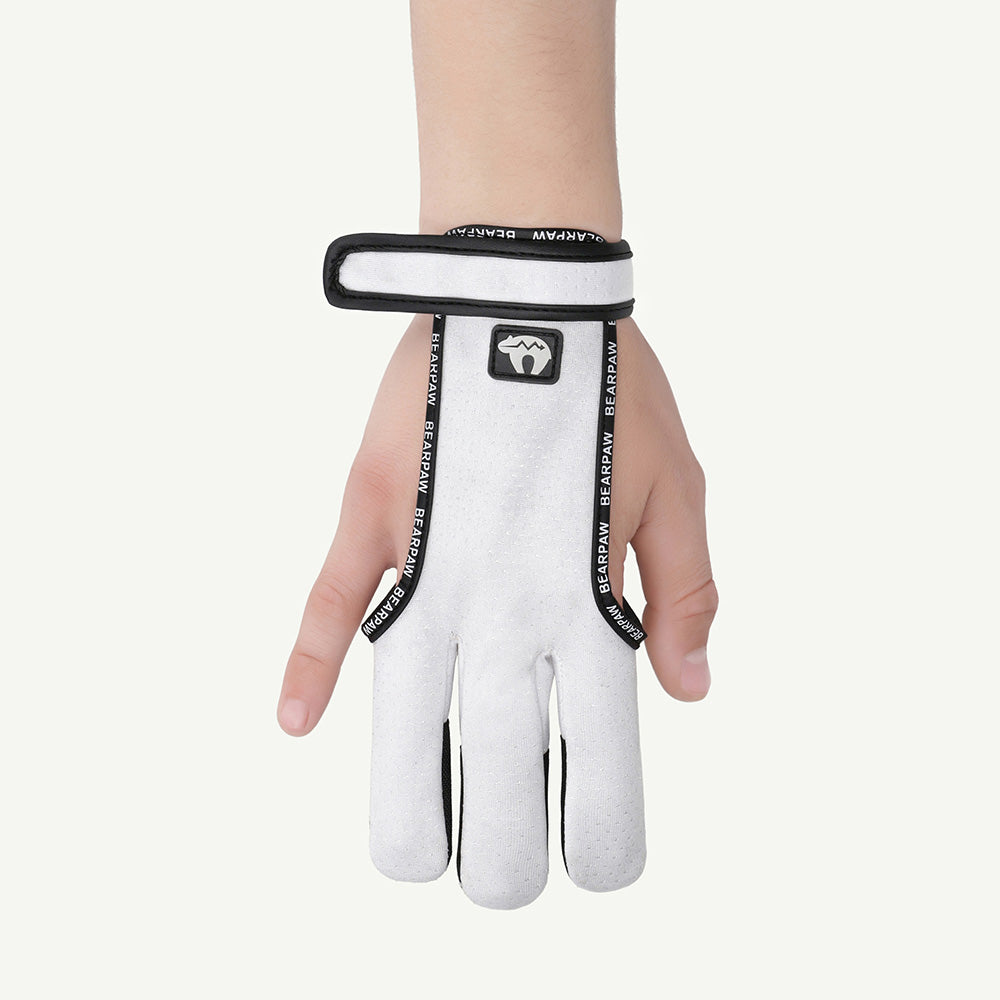 Schießhandschuh Dynamic Weiß
