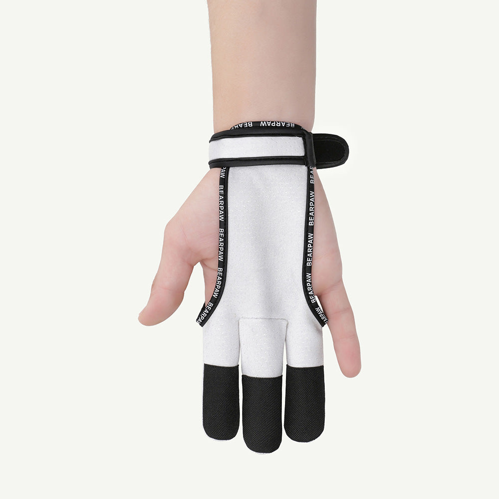 Schießhandschuh Dynamic Weiß