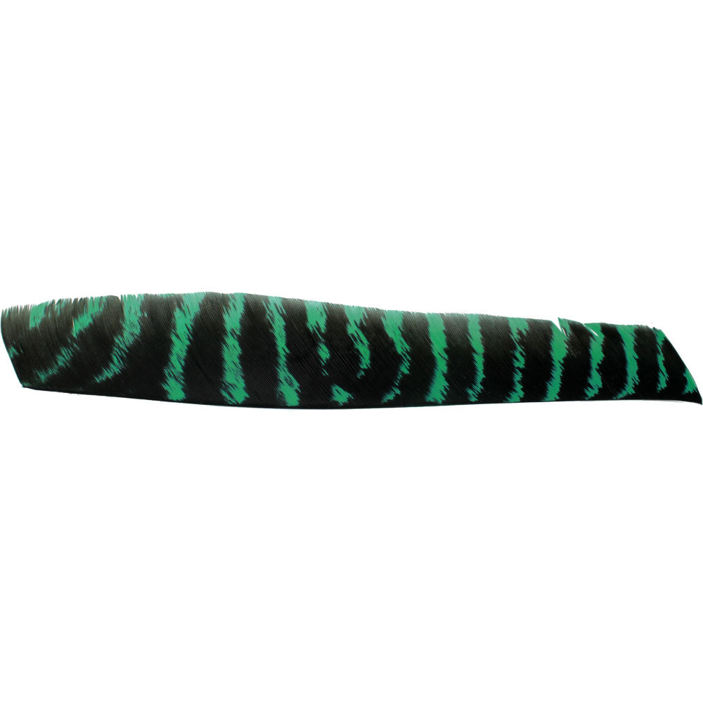 Feather RW Full Length natural barred green