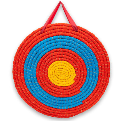 BOWRILLA Strohzielscheibe, 50x50x6 cm, 3-lagig