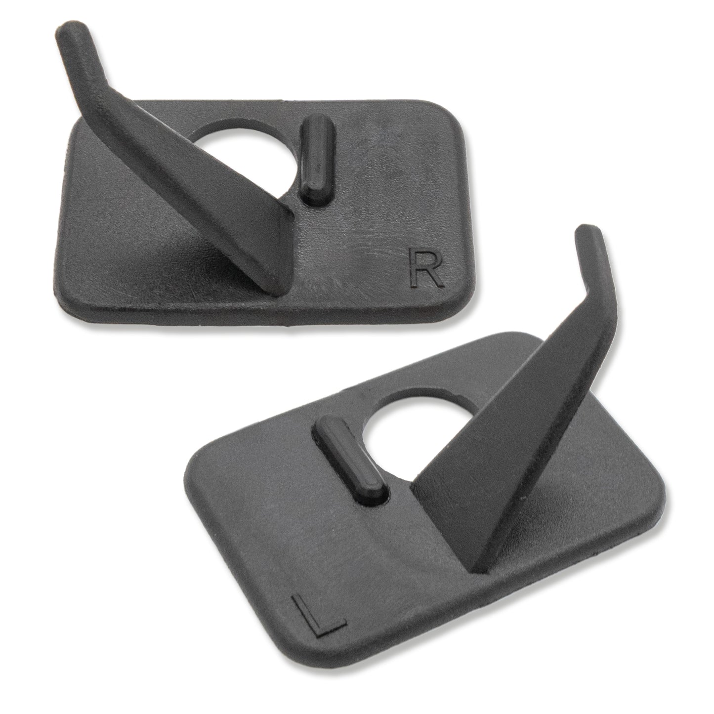 BOWRILLA Set of 6 Plastic Arrow Rests, Universal and Self-Adhesive