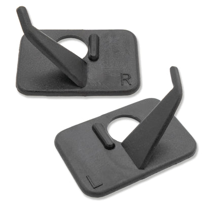 BOWRILLA Set of 6 Plastic Arrow Rests, Universal and Self-Adhesive