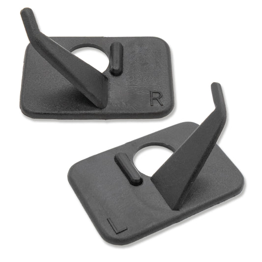 BOWRILLA Set of 6 Plastic Arrow Rests, Universal and Self-Adhesive