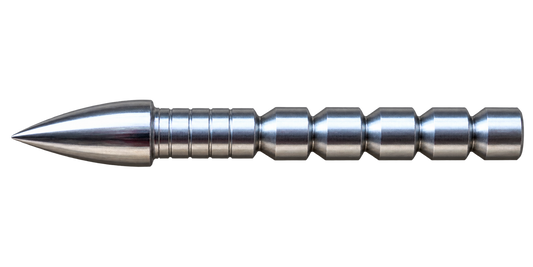 NIJORA Glue-In Point (TH) 0.244 inch / 6.20 mm 130–80 grain Stainless Steel