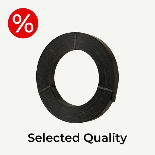 Powerglas Pure Black Selected Quality 0,80 x 50 mm (36031-003) - 1 Rolle 100 m