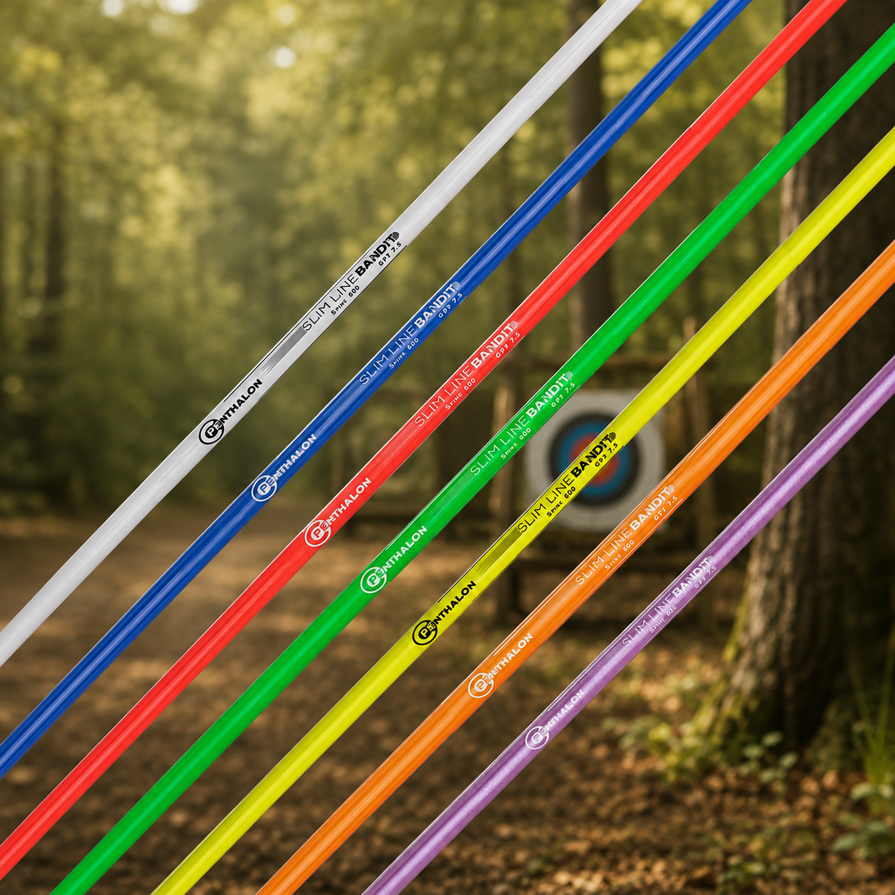 Penthalon Carbonschäfte Bandit Slim Line Neon – Aktionswelt Zubehör und Pfeilbau